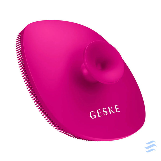 Facial Cleaning Brush 4in1 with Handle Geske with APP(magenta) Face cleansing brushes