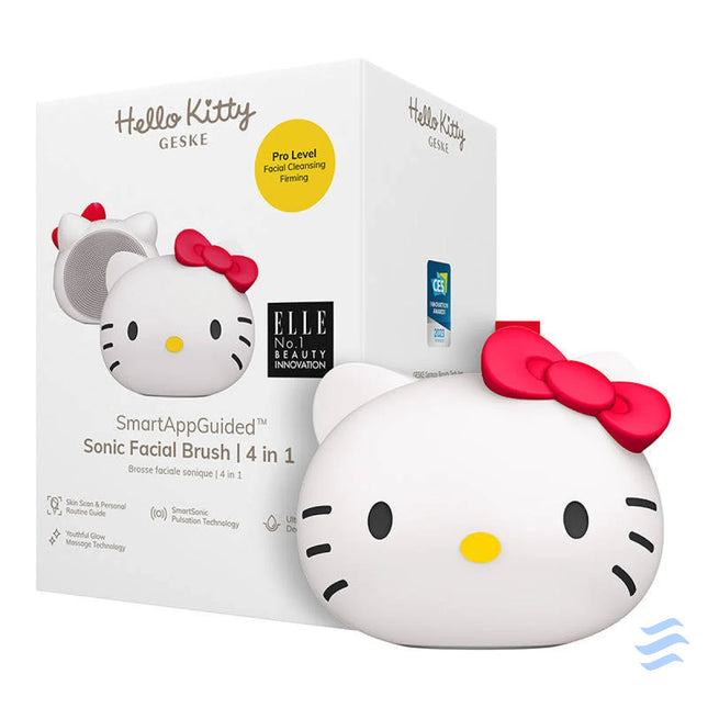 Facial Cleaning Sonic Brush 4in1 Geske With APP (Hello Kitty starlight) Face cleansing brushes