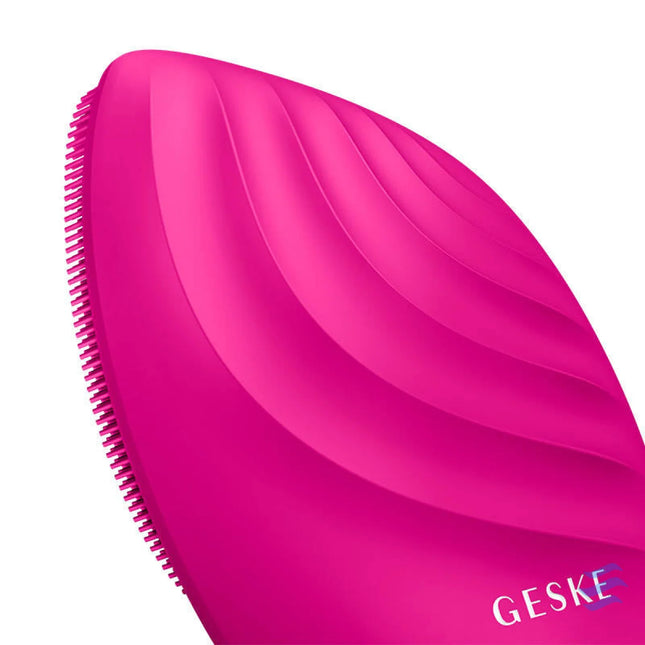 Facial Cleaning Sonic Brush 4in1 Geske With APP (magenta) Face cleansing brushes
