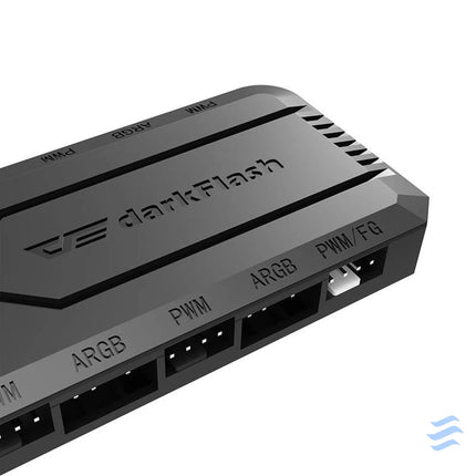 Fan control box for computer Darkflash RC2 RGB PWM + remote controller (black) Other