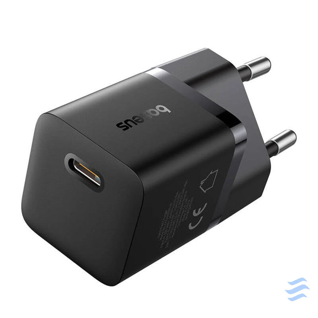 Fast Charger Baseus GaN5 mini 1C 25W (black) mains chargers