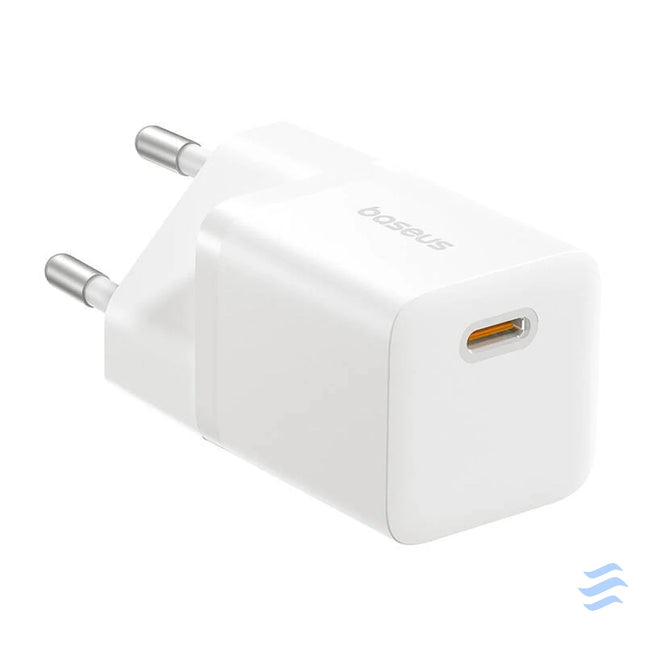 Fast Charger Baseus GaN5 mini 1C 25W (white) mains chargers