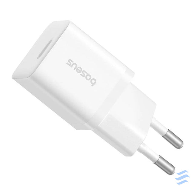Fast Charger Baseus GaN5 mini 1C 25W (white) mains chargers