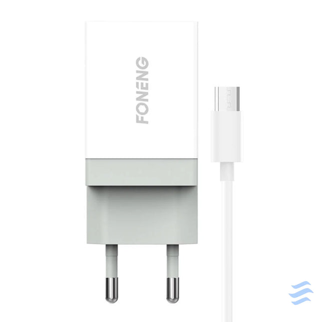 Fast charger Foneng 1x USB K210 10.5W + USB Micro mains chargers