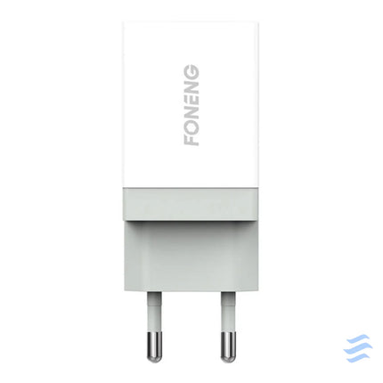 Fast charger Foneng 1x USB K210 10.5W + USB Type C cable 1m mains chargers