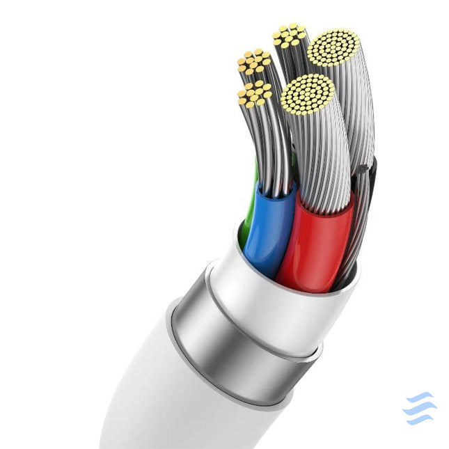 fast Charging Cable Baseus Superior 2 USB C to USB C 240W 1,8m (white) USB C to USB C