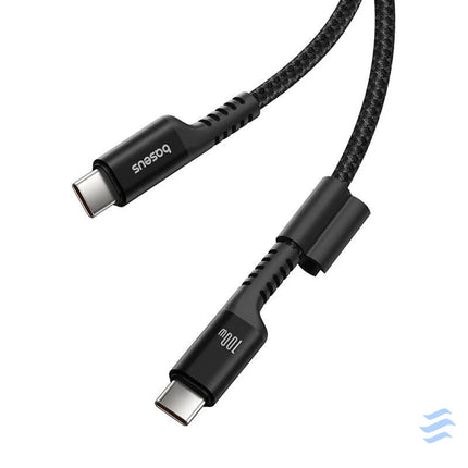 Fast Charging Cable USB C to USB C Baseus Fish Eye 100W 1m (black) USB C to USB C