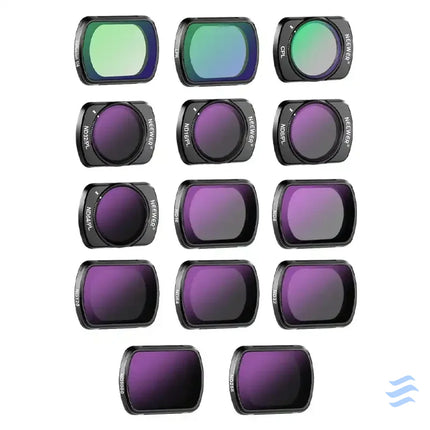 Filter kit for DJI Osmo Pocket 3 Neewer FL P10 (ND8~1000,LPR,MIST1/4,CPL,ND8/PL~ND64/PL For sports cameras