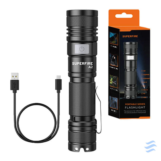 Flashlight Superfire A2 650lm USB Other