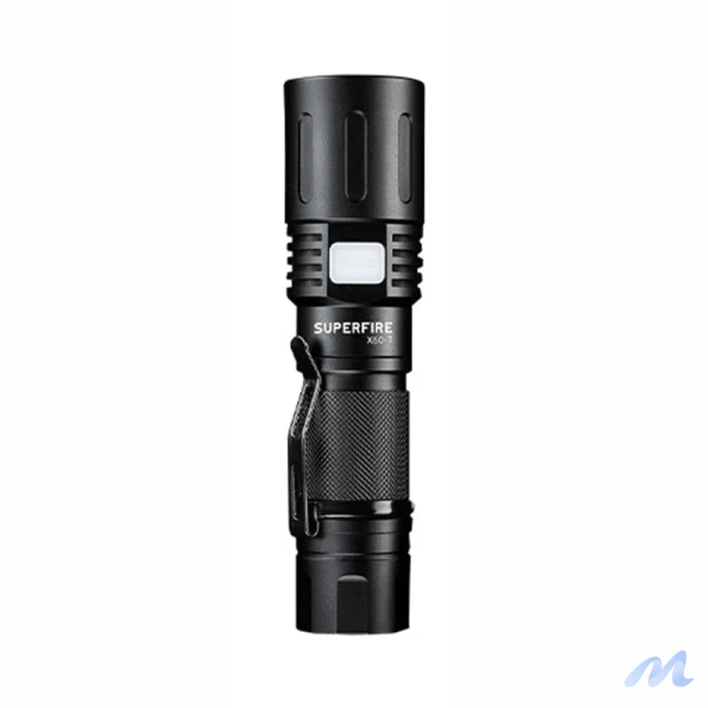 Flashlight Superfire X60-T, 1500lm, USB
