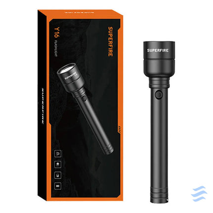 Flashlight Superfire Y16 1700lm USB C Other