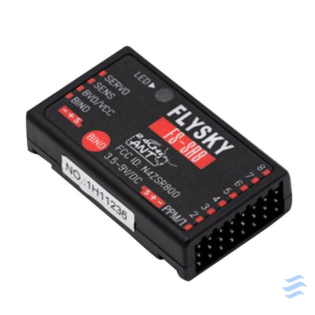 FlySky Receiver FS SR8 8 channels AFHDS 3 Receivers