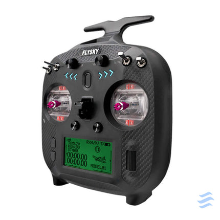 Flysky Transmitter FS ST8 + Receiver SR8 Set 8 channels AFHDS 3 Transmitters