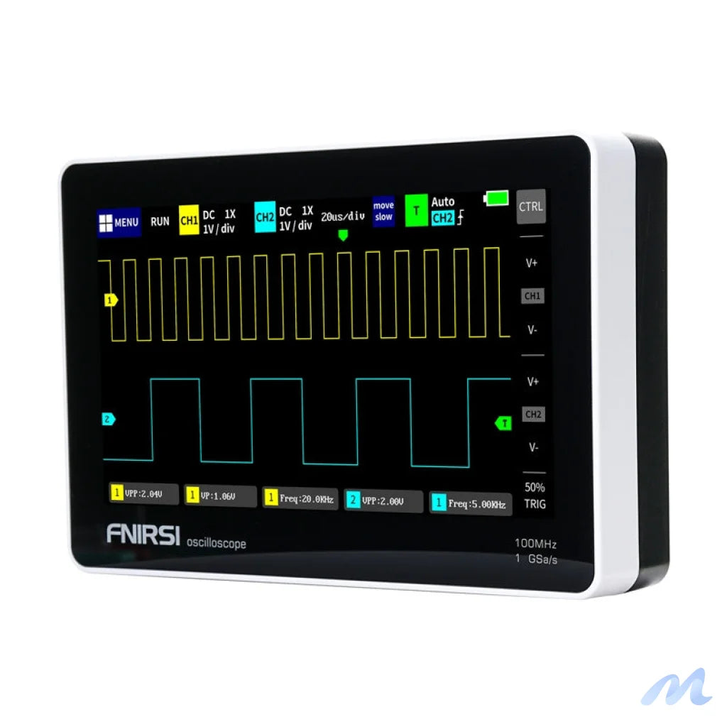 FNIRSI 1013D 7" portable tablet oscilloscope