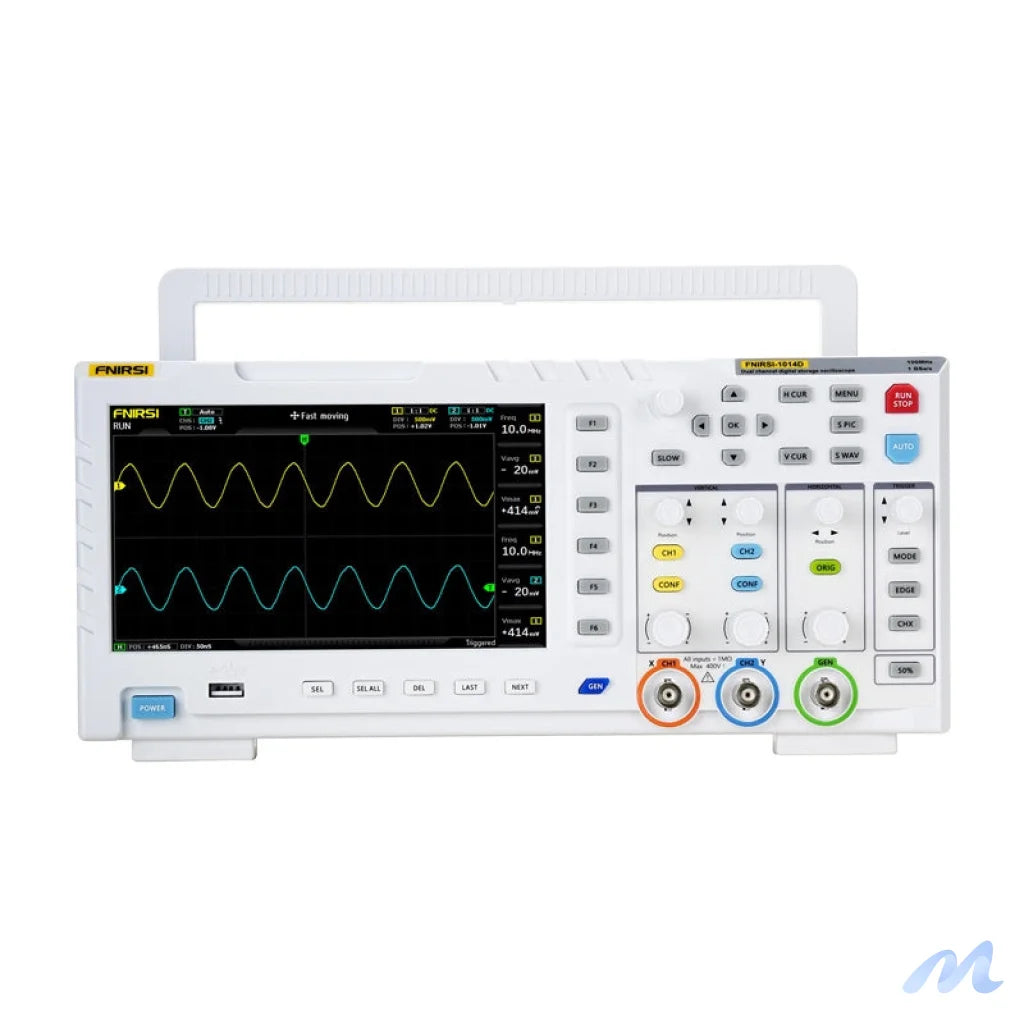 FNIRSI 1014D 2-in-1 oscilloscope signal generator