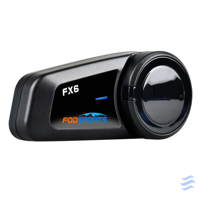 Fodsports FX6 motorcycle intercom two pack (black) Intercoms