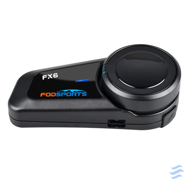Fodsports FX6 motorcycle intercom two pack (black) Intercoms