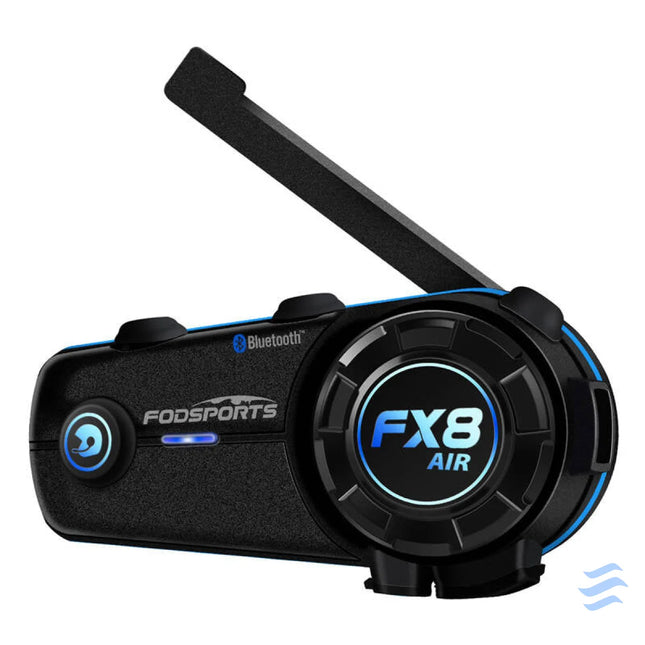 Fodsports FX8 Air motorcycle intercom two pack (black) Intercoms
