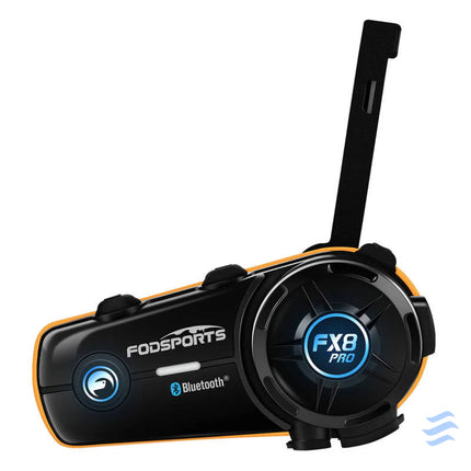 Fodsports FX8 Pro motorcycle intercom (black) Intercoms
