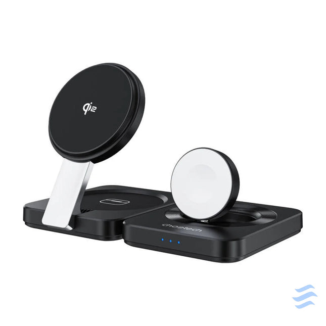 Foldable 3 in 1 magnetic charger Choetech Qi2 Wireless chargers