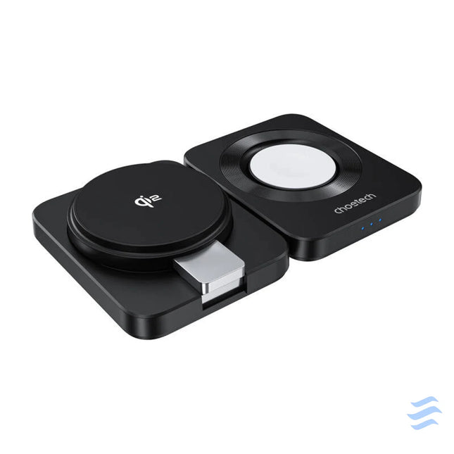 Foldable 3 in 1 magnetic charger Choetech Qi2 Wireless chargers
