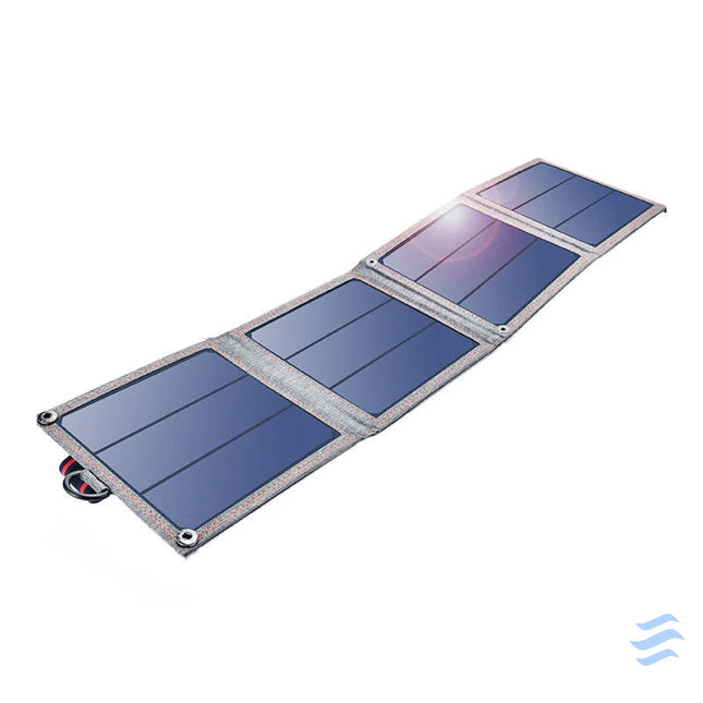 Foldable solar charger Choetech SC004 14W 1xUSB (grey) Photovoltaic panels