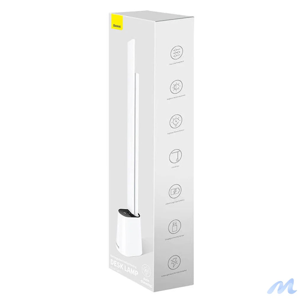 Folding desk lamp Baseus Smart Eye rechargeable (white)