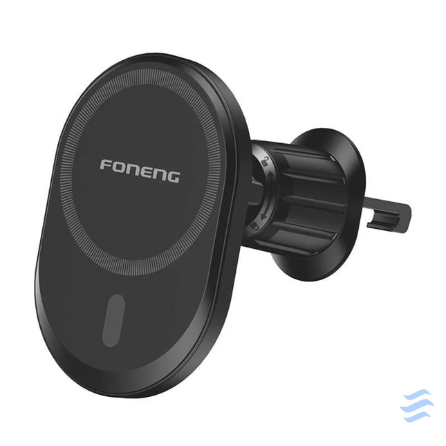 Foneng CP105 car grille mount with 15W inductive charging (Black) Phone holders