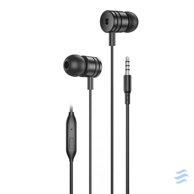 Foneng EP200 wired in ear headphones mini jack (black) Wired