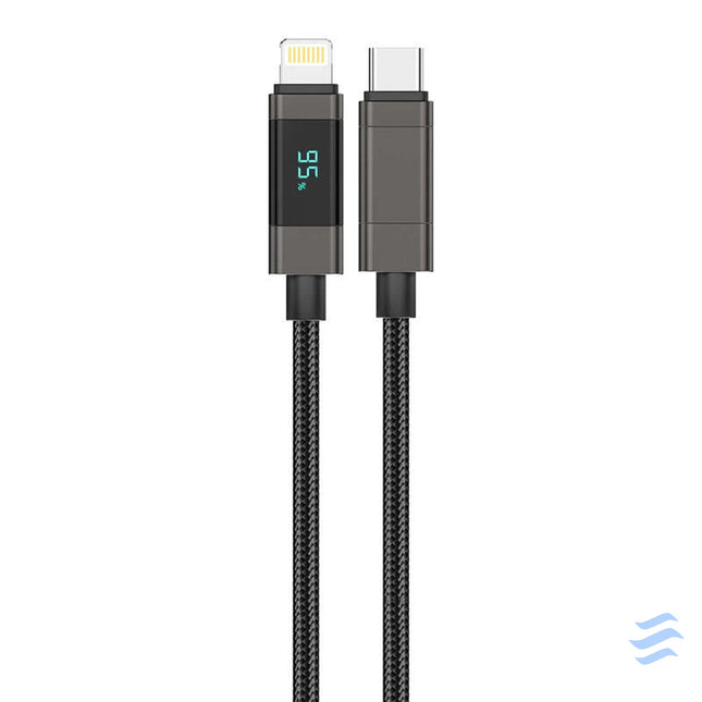 Foneng XS05 PD27W USB C to Lightning cable 1.2m (black) USB C to Lightning