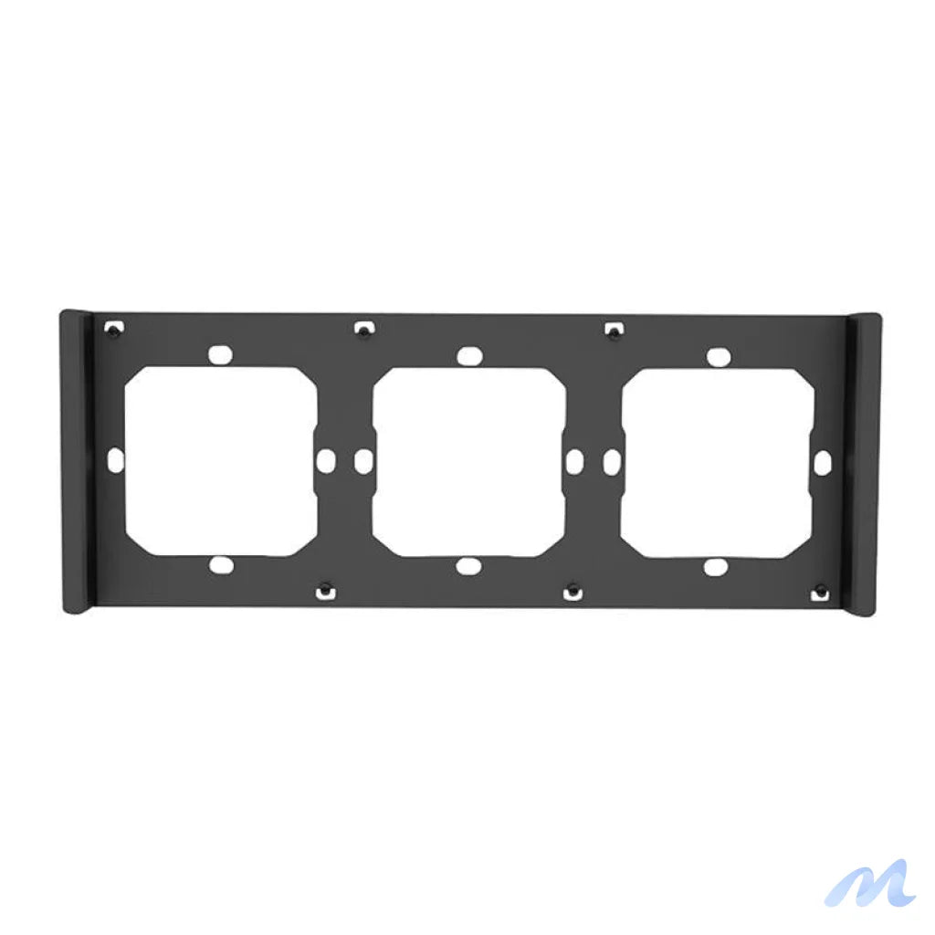Frame for switch M5 80 triple 3-fold SONOFF M5-3C-80-F (graphite/black)