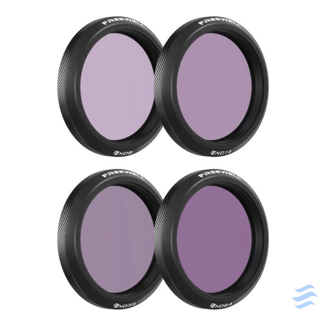 Freewell set of 4 ND filters for DJI Osmo Action 5 Pro Filters for drones