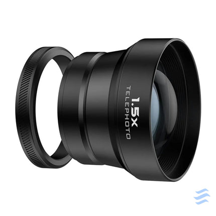 Freewell telephoto lens for FUJI X1000VI/X100V 1.5x (black) For cameras and camcorders