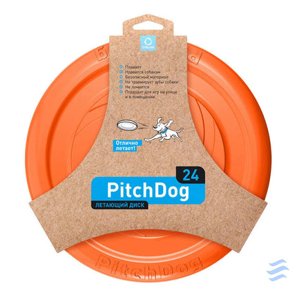 Frisbee/disc Waudog 24 cm orange Toys