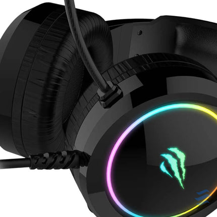Gaming headphones Havit GAMENOTE H2232D RGB USB + 3.5mm Wired