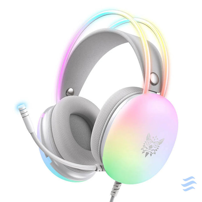 Gaming headphones ONIKUMA X25 White Wired