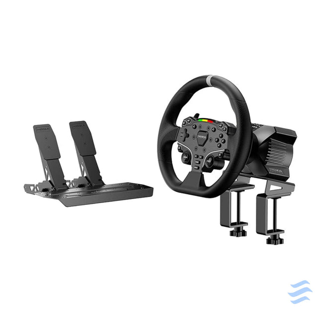 Gaming set R3 base + ES steering wheel + SRP Lite pedals + clamps Moza Racing R3 RS074 (PC) Racing simulation
