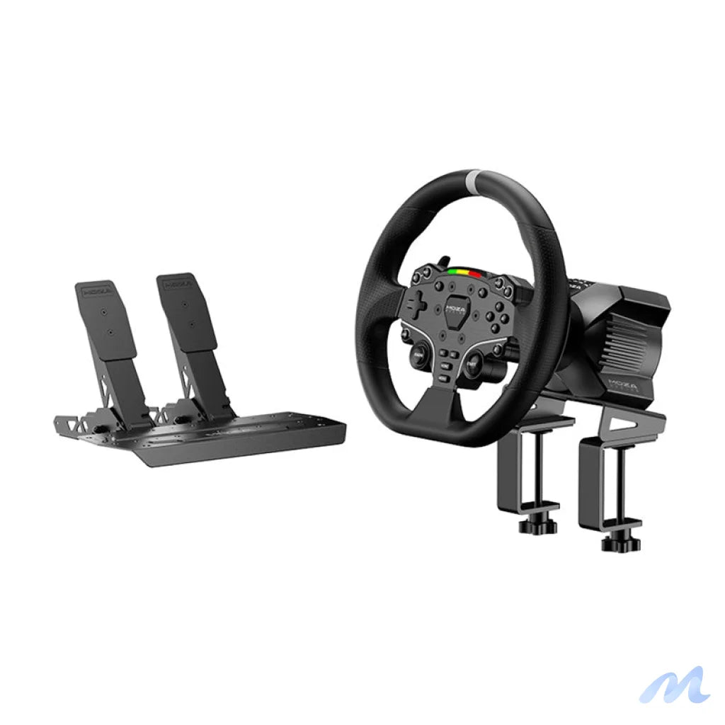 Gaming set - R3 base + ES steering wheel + SRP-Lite pedals + clamps Moza Racing R3 RS074 (PC)