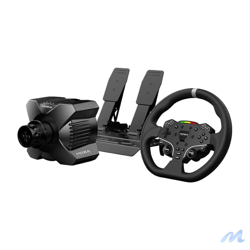 Gaming set - R3 base + ES steering wheel + SRP-Lite pedals + clamps Moza Racing R3 RS074 (PC)
