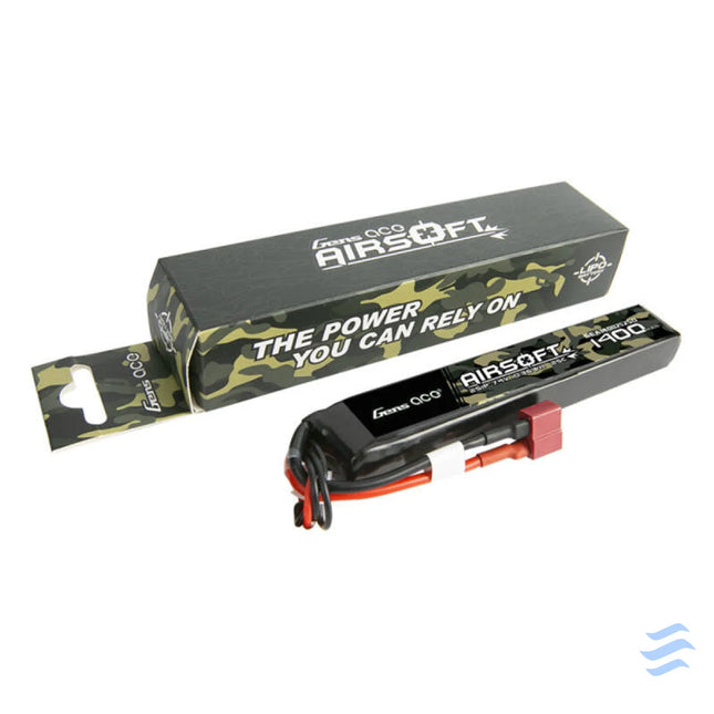 Gens ace 25C 1400mAh 2S1P 7.4V Airsoft Gun Lipo Battery with T Plug Lithium and NiMH