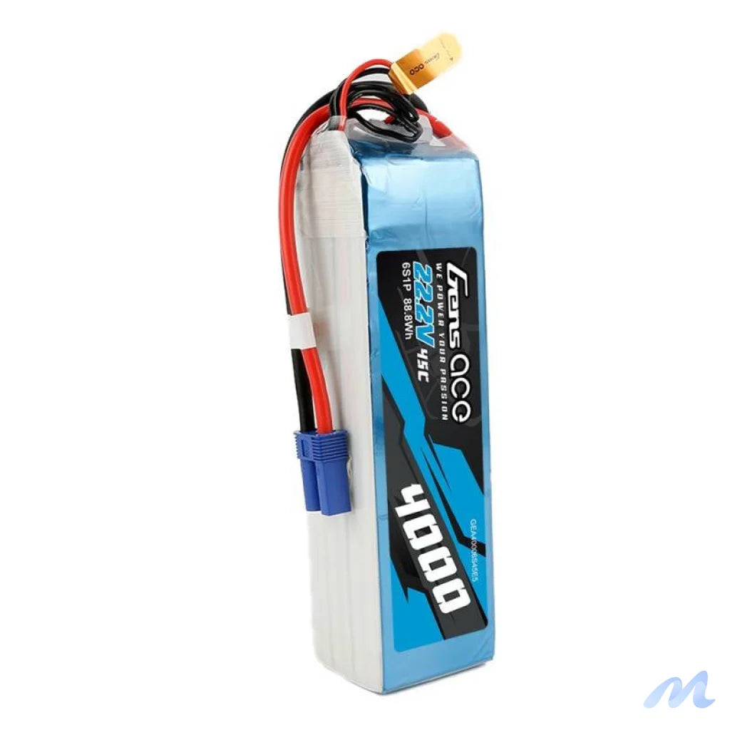 Gens Ace 4000mAh 22.2V 45C 6S1P battery