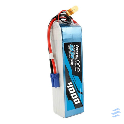 Gens Ace 4000mAh 22.2V 45C 6S1P battery Lithium and NiMH