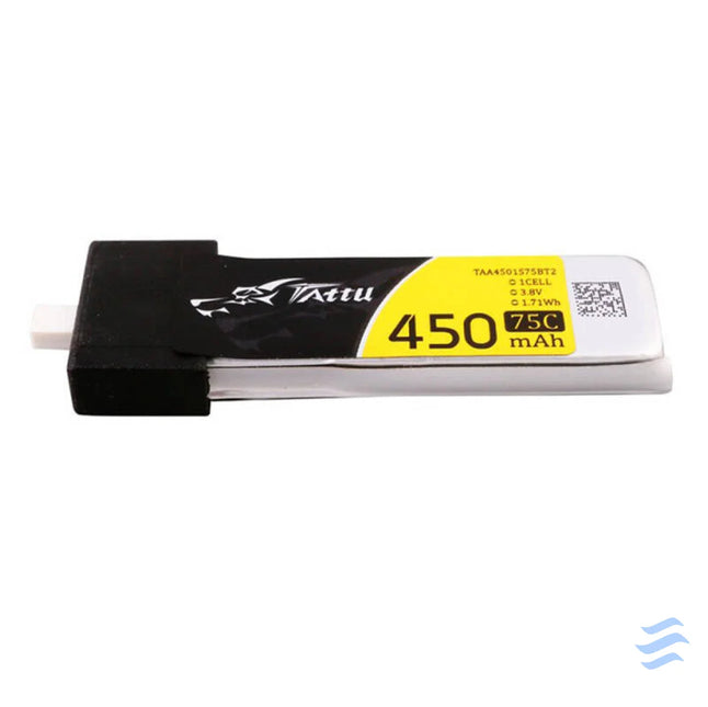 Gens Ace 450mAh 3.8V 75C 1S1P HV Lipo Batteries (5pcs). Lithium and NiMH