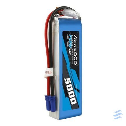 Gens Ace 5000mAh 14.8V 45C 4S1P battery Lithium and NiMH