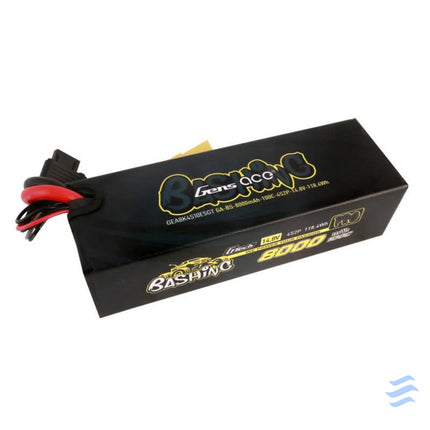 Gens ace 8000mAh 14.8V 100C 4S2P Lipo Battery Pack Lithium and NiMH