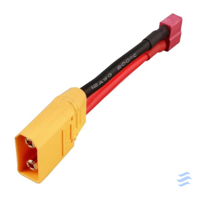 Gens ace Gens ace Deans(T) female to XT90 male Adapter AWG#12 60mm?T?female to XT90 male Adapter AWG#12 60mm Accessories