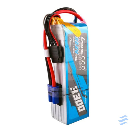 Gens ace G Tech 3300mAh 22.2V 45C 6S1P Lipo Battery Pack with EC5 Plug Lithium and NiMH