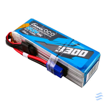 Gens ace G Tech 3300mAh 22.2V 45C 6S1P Lipo Battery Pack with EC5 Plug Lithium and NiMH