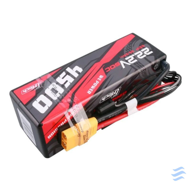 Gens ace G Tech 4500mAh 6S1P 22.2V 60C HardCase RC car Lipo Battery 14# Lithium and NiMH