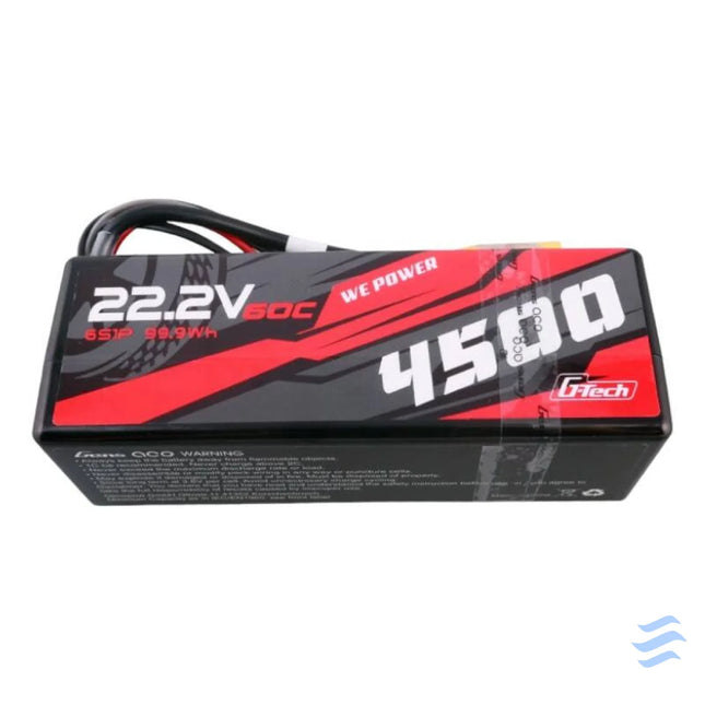 Gens ace G Tech 4500mAh 6S1P 22.2V 60C HardCase RC car Lipo Battery 14# Lithium and NiMH